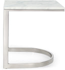Copley - End Table - Pearl Silver