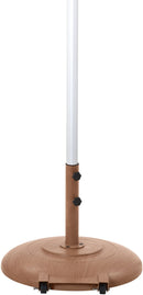 Amalfi - Patio Umbrella - Light Brown Base / Black Pole