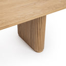 Vander - Oak Wood 84" Dining Table