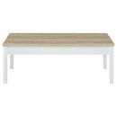 Stacie - 3 Piece Coffee Table Set - Distressed Pine