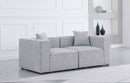 Cube - Linen Modular 2 Seat Sofa