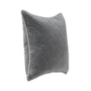 Heirloom Velvet - SLD Pillow - Stone Gray