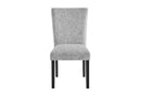 D1319 - 6 Piece Dining Room Set (Dining Table, 4 Dining Chair And Bench) - Black / Light Gray / White