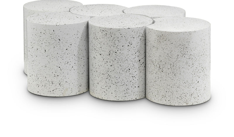 Dimple - 6 Piece Modular Coffee Table - Terazzo Finish