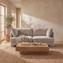 Hammond - Velvet Performance Fabric Upholstered 2 Piece Loveseat