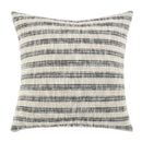 Linna - 24" x 24" Pillow - Natural / Black