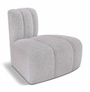 Arc - Boucle Fabric Reverse Corner