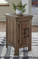 Moriville - Chair Side End Table - Grayish Brown