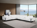 1246 - 8-Piece L-Shaped Modular Power Reclining Sectional With 4 Power Recliners And Power Headrests