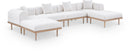 Laguna - 6 Piece 142" Outdoor Patio Modular Sectional