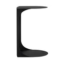 Cote - 16" Metal Accent Table - Black