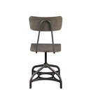Jonquil - Side Chair With Swivel (Set of 2) - Gray Oak & Sandy Gray