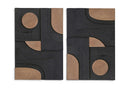 Element - Mango Wood 2 Piece Wall Art
