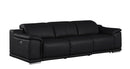 2679 - Genuine Leather Sofa With 3 Power Recliners