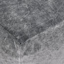 Heirloom - Velvet Pouf - Stone Gray