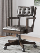 Breckington - Home Office Desk Chair - Dark Brown