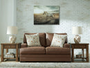 VillaCourt - Loveseat - Caramel