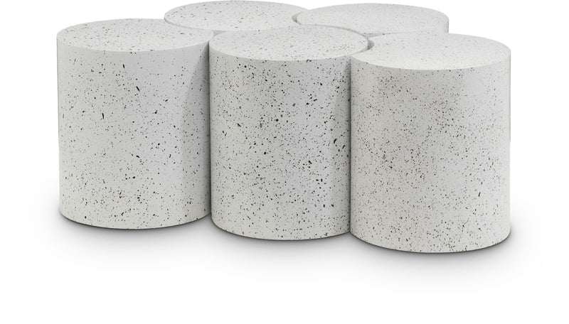 Dimple - 5 Piece Modular Coffee Table - Terazzo Finish