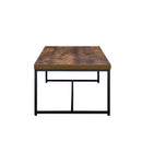 Bob - Coffee Table - Weathered Oak & Black