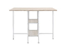 Raine - Counter Height Table - Antique White & Chrome