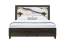 Harmony - 3 Piece Bedroom Set (King Bed, Dresser And Mirror) - Brown