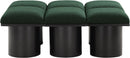 Pavilion - 6 Piece Modular Bench With Black Base