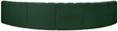 Arc - Boucle Fabric 6 Piece U-Shaped Modular Sofa