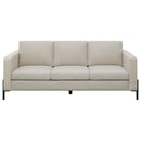 Tilly - Upholstered Track Arm Sofa Set