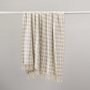 Sari - Throw 50 x 70 - Natural / Ivory