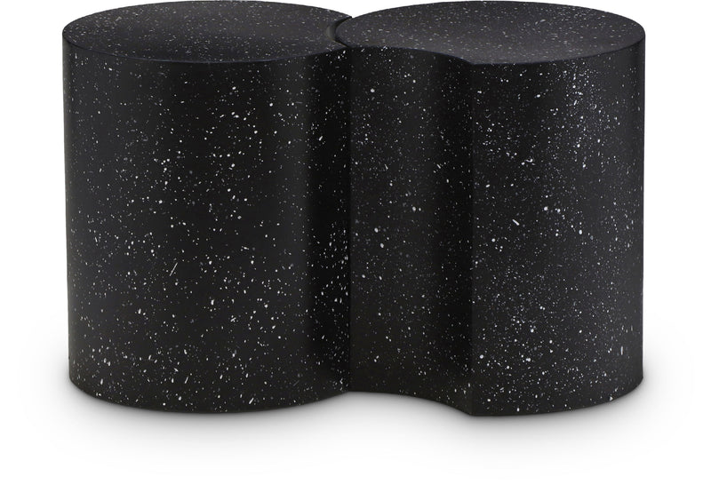 Dimple - 2 Piece Modular End Table - Terazzo Finish