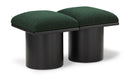 Pavilion - 2 Piece Modular Bench With Black Base