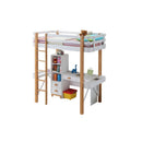 Rutherford - Bookcase - White & Natural