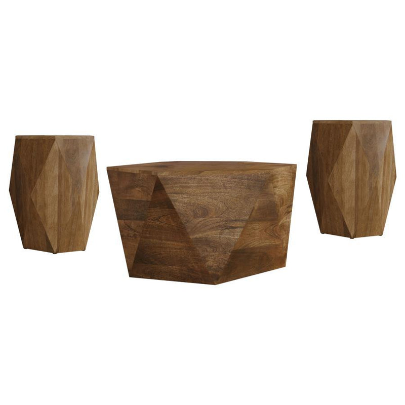 Zalika - Solid Wood Coffee And End Table Set