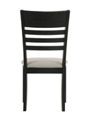 Folio - Side Chair (Set of 2) - Black / Gray