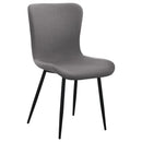 Horizon - Upholstered Dining Side Chair (Set of 2) - Taupe