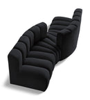 Arc - Velvet 4 Piece Sofa