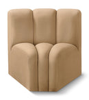 Arc - Velvet Curved Corner Chair