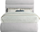 Adam - Linen Fabric Bed With 52" Headboard