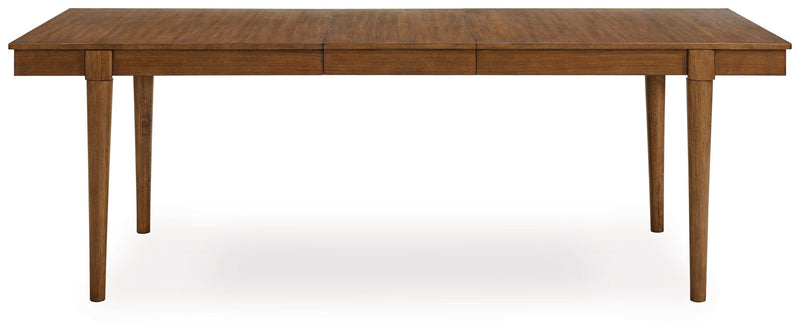 Lyncott - Rectangular Dining Room Extension Table - Brown