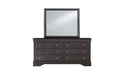 Pompei - 5 Piece Queen Bedroom Set With LED - Gray