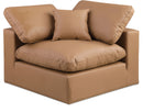 Comfy - Faux Leather Corner Chair