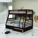 Jason - Twin Over Full Bunk Bed - Espresso