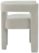 Athena - Boucle Fabric Dining Chair