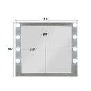 Sliverfluff - Mirror With Light - Mirrored & Champagne