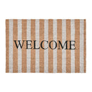 Doormats - Striped Welcome Doormat