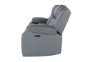 U7069 - Power Console Reclining Loveseat With LED And Immersive Sound - Gray
