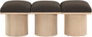 Pavilion - 3 Piece Modular Bench With Natural Base