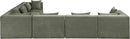 Stellar - 6 Piece Upholstered Modular Sectional