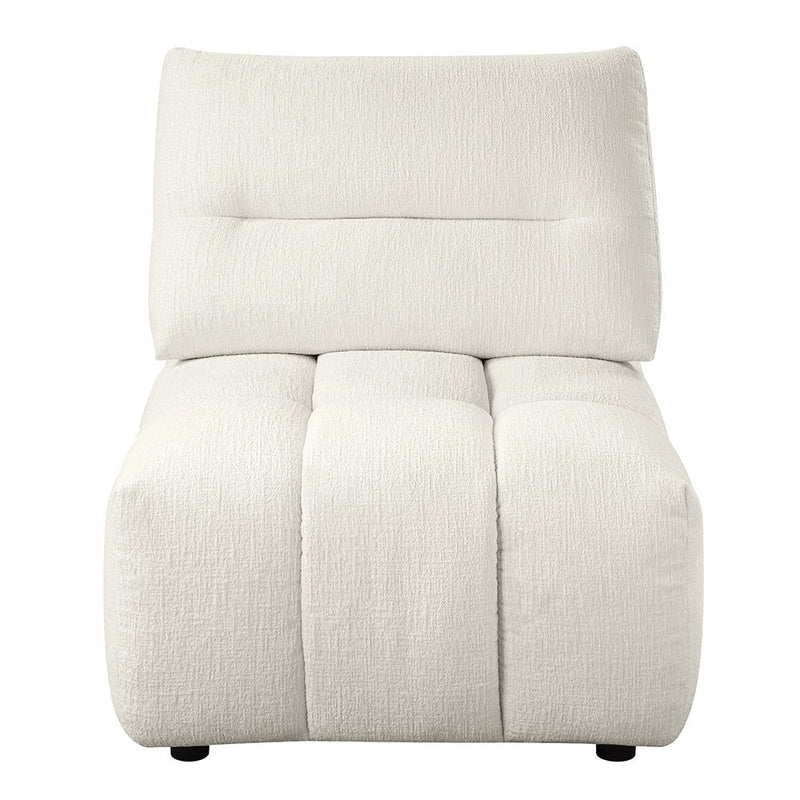 Loanna - Modular Armless Chair - Beige Linen