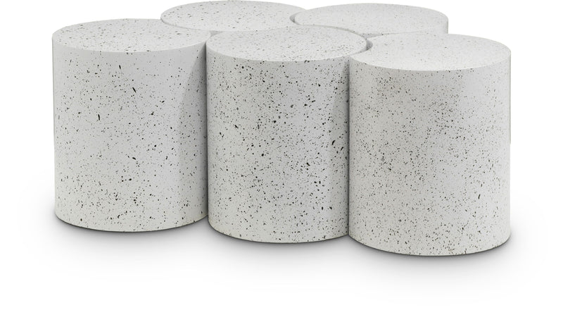 Dimple - 5 Piece Modular Coffee Table - Terazzo Finish